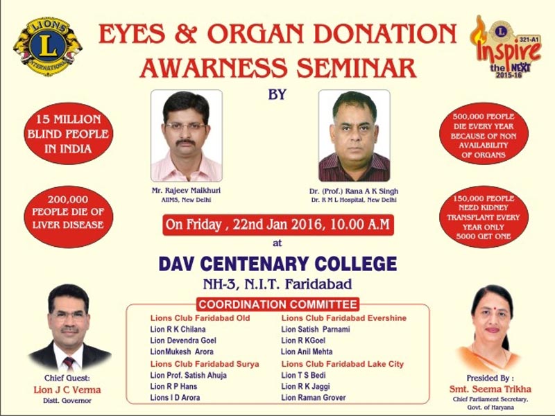 Eyes & Organ Donation