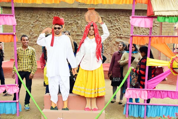 Photo booths & Selfie points for clicking photos at the Mela are a hit