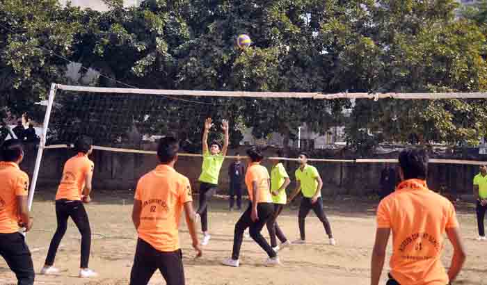 Modern convent school mevlamaharajpur sector 46 faridabad volleyball tournament-5
